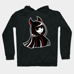 The Girl with Anubis Ears Hoodie